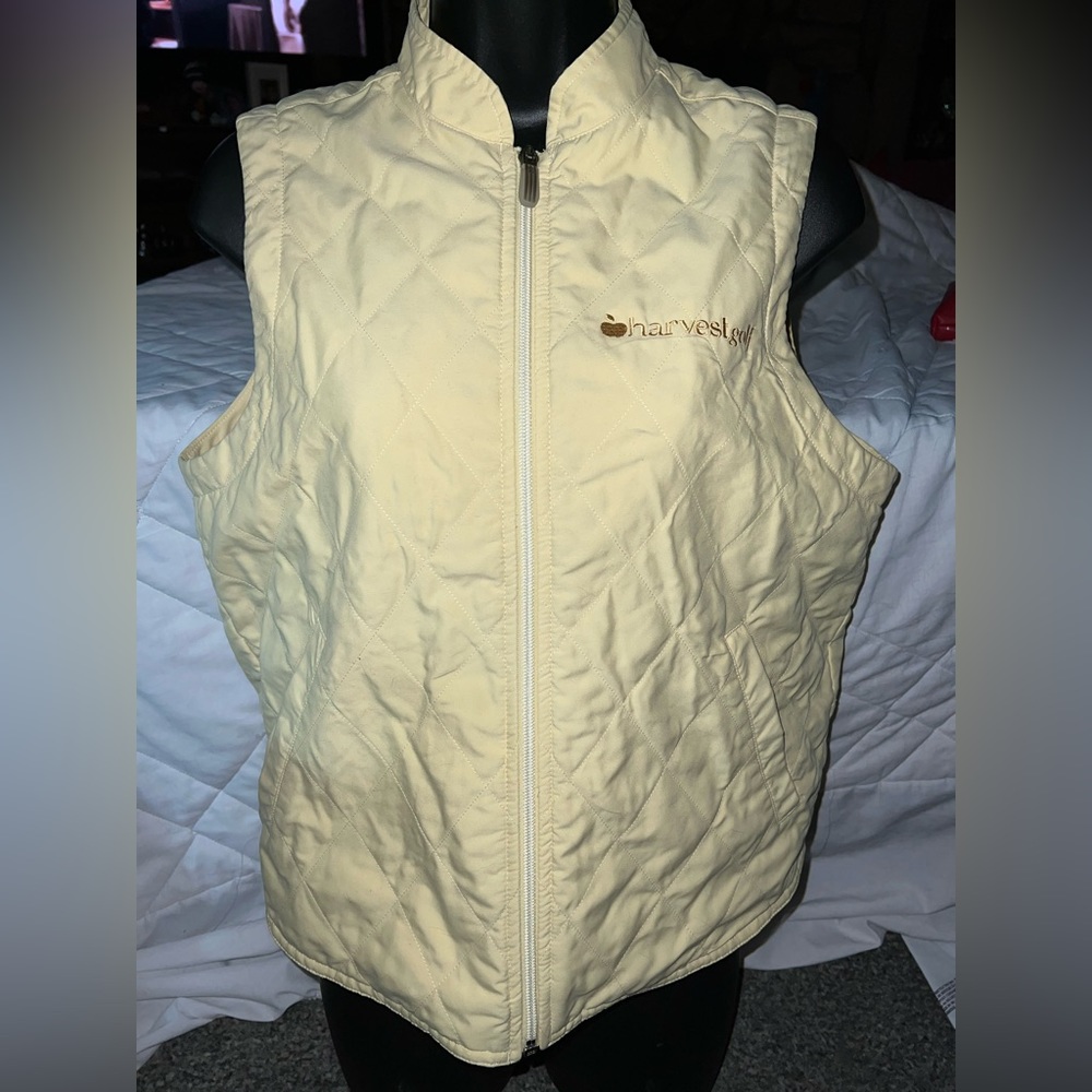 Adidas Golf Quilted Full Zip Vest